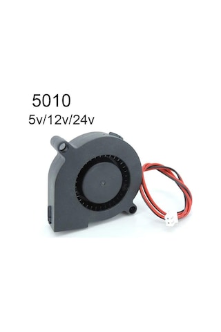 50mm Soğutma Fanı Dc 5v 12v 24v 5015 Radyal Turbo Üfleyici 50x15mm 3d Yazıcı Aksesuarları İçin 50mm Fırçasız 5cm Soğutucu Fan 5015 24v 1pcs
