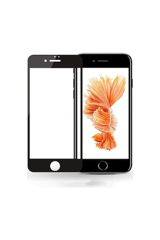 Noktaks - Apple Uyumlu iPhone 6 Plus - Ekran Koruyucu Davin 5d Temperli Cam Koruma