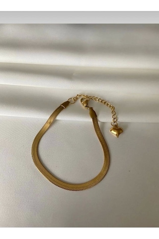 İtalyan Zincir Çelik Bileklik Çok Renkli