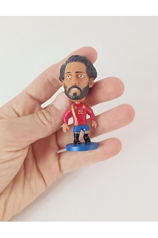 Muhammed Salah Futbolcu 3d 7 Cm Figür Futbol Yıldızı Mohamed Biblo