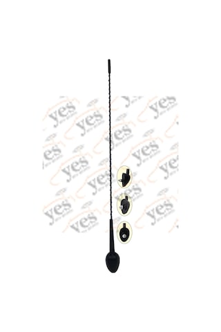 Krcoto Fıat Doblo - Fıorıno Tavan Anteni Komple Çubuk + Tabanı