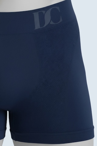 Elilom Erkek Boxer 3'lü Paket Daily Comfort Dikişsiz Nefes Alır Pamuklu Lacivert Set 3p Lacivert