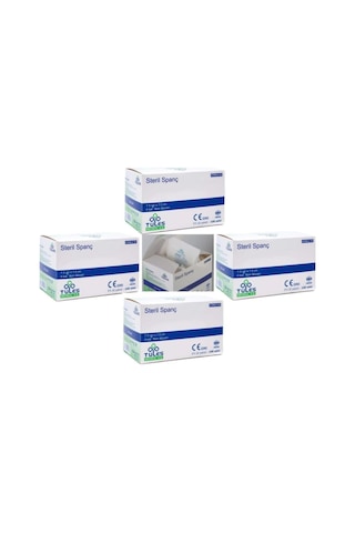 Tules Steril Spanç Emici Kompres 7,5 X 7,5cm 100 X 4 - 400 Adet