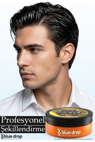 Blue Drop Professional Hair Wax Shine Strong 175 ML