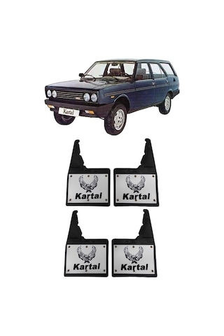 Tofaş Uyumlu Kartal-131 Kartal 4'lü Perçinli Ön/Arka Paçalık Çamurluk Tozluk TFS1RX002YD