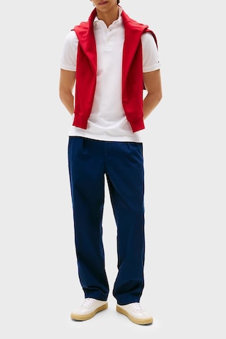 Tommy Hilfiger Erkek Polo Yaka T Shirt Mw0mw38456 Ybr Beyaz Beyaz
