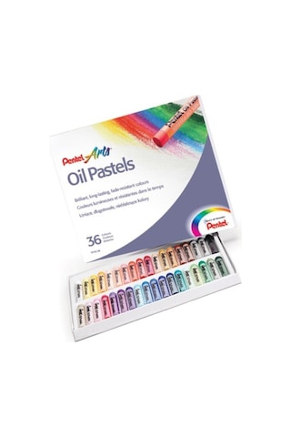 Pentel Yağlı Pastel Boya Seti 36'Lı Pentel Yağlı Pastel Boya Seti 36'Lı