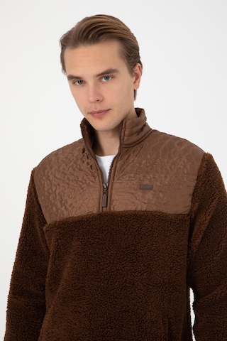 U.s. Polo Assn. Erkek Kahverengi Sweatshirt 50309995-vr029 Kahverengı