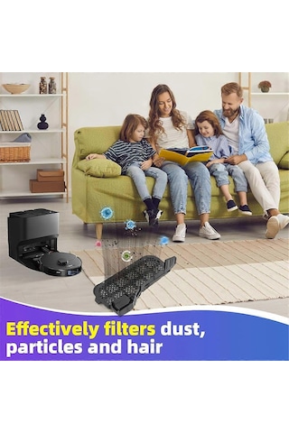 S8 Pro Ultra Robot Süpürge Yedek Parçası İçin Su Filtresi Ve Temizleme Fırçası Montaj Aksesuarları