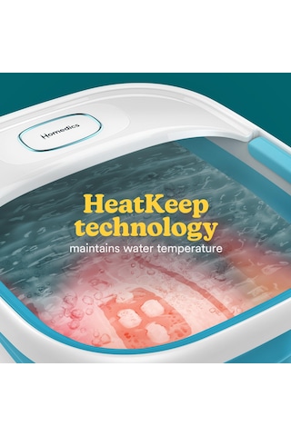 Homedics Kabarcıklar Ve Isı İle Katlanabilir Ayak Masajı Spa'sı