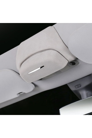 Flybuy Tesla Model 3 & Y İçin Kolay Montajlı Gözlük Kutusu - Pratik Depolama Çözümü