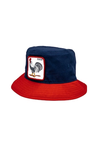 . Americana Horoz Figürlü 105-0202 Bucket Lacivert L Lacivert