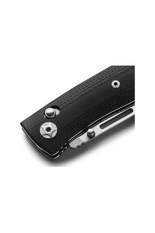 Lionsteel Nini Black G10 - Full Handle Kamp Çakı Siyah