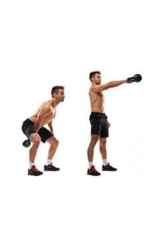 Trıathlon T-117 Kettlebell 4 KG Gri