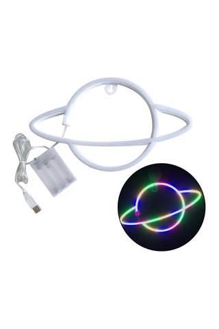 Homyl Usb/pil Led Neon Işık Burcu Duvar Lambası Çok-renkli Çok Renkli