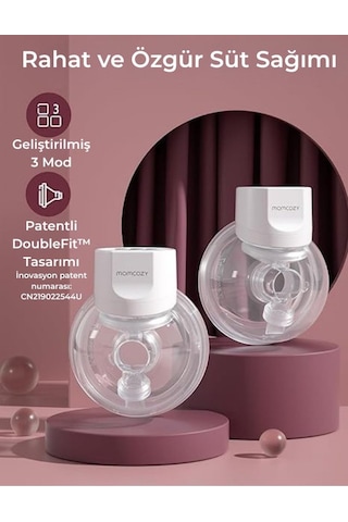 Momcozy S12 Pro Kablosuz Göğüs Pompası ( Tekli )