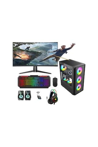 Rotampc RT2690 R7-5700 32 GB 1 TB Nvme 12 GB Arc B580 32" Dos Masaüstü Oyuncu Bilgisayarı