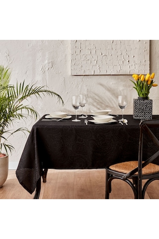 Karaca Home Chesney Dertsiz Masa Örtüsü Siyah