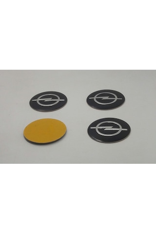 Opel Jant Göbeği Etiketi 55Mm Çap