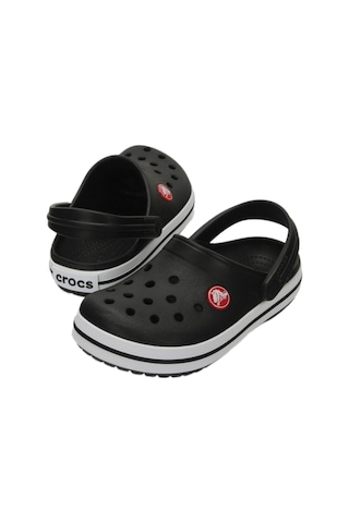 Crocs 207005 Crocband Clog T Siyah Çocuk Terlik Siyah