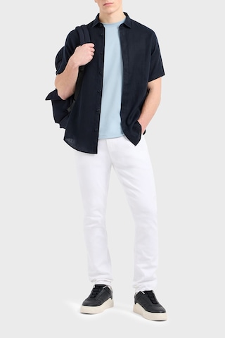 Armani Exchange Erkek Kot Pantolon Xm000070 Af14267 U0001 Beyaz Beyaz