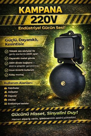 İşyeri Fabrika Paydos Mola Zil Otomasyonu Usb Bağlantılı Zil Rölesi Ve Kampana Zil