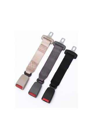 Yaozixa Araç İçin Çocuk Koltuğu Emniyet Kemeri Uzatıcı, Dayanıklı Ve Kompakt Gri Renkli Kullanıma Kolay Uzatma Aleti