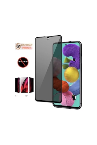 Xiaomi Mi 11 T Pro -uyumlu Privacy Hayalet - Temperli Cam Ekran Koruyucu-anti Static Esd Hd