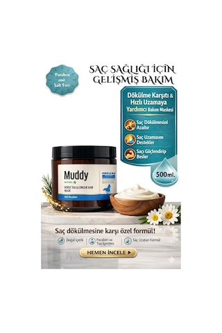 Muddy Horse Tail & Longer Hair Maske 500 ML
