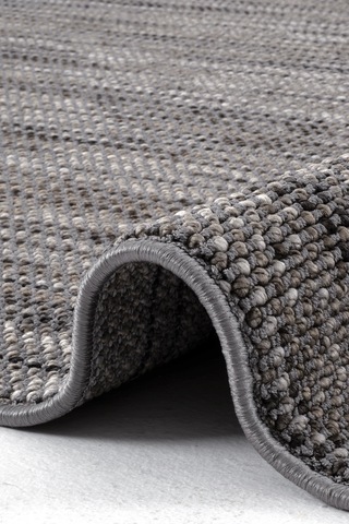 Hoom Rugs Piana 1106 Antrasit İskandinav Halı Antrasit
