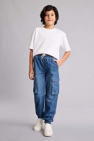 Defacto Jogger Fıt Jean Pantolon Erkek Çocuk F9711a826spnm28 Mavi-nm28