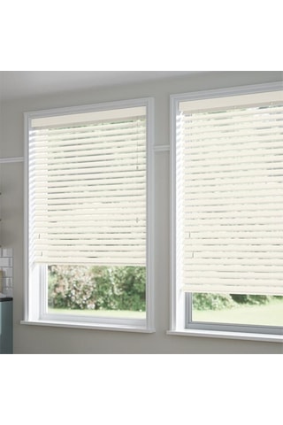 Ahşap Jaluzi Stor Perde Polywood 50 Mm Bej
