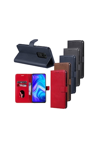 Xiaomi Redmi Note 9S / 9 Pro Kılıf FitCase Elite Kapaklı Cüzdanlı