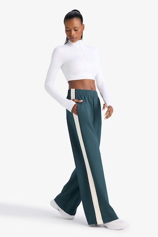 Defacto Defactofit Wide Leg Geniş Paça Standart Boy Soft Touch Modal Sporcu Pantolon E8956ax25augn1051 Yeşil-gn1051