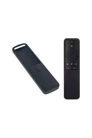 Xiaomi Kumanda Uyumlu Silikon Koruma Kılıfı - Siyah