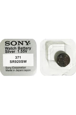 Murata 371 SR920SW Saat Pili