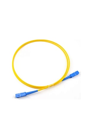 Fiber Optik Patch Kablo 3 Metre Sc-sc  9/125 Single Mod (EV-OFİS internet bağlantısı için uygundur.)