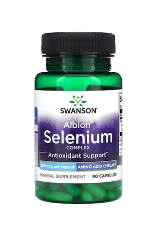 Albion Selenyum Kompleksi, 200 Mcg, 90 Kapsül