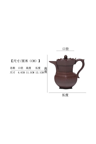 Çaydanlık Seti Çin Mor Çamur Çayı Özelleştirilmiş Çay Seti Hediye Kutusu Yixing Mor Kil Çaydanlıklar 220ml El Yapımı Keşiş Şapka Pot Güzellik Su Isıtıcısı Çay Setleri Çaydanlık Diğer