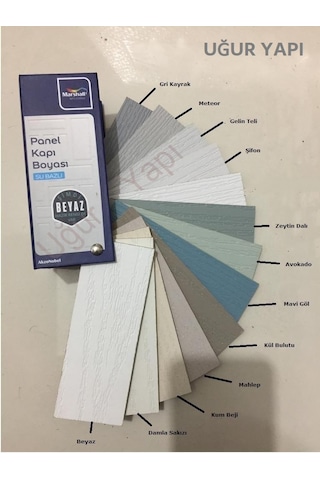 Su Bazlı Kokusuz Amerikan Panel Kapı Boyası 2.50 L Beyaz