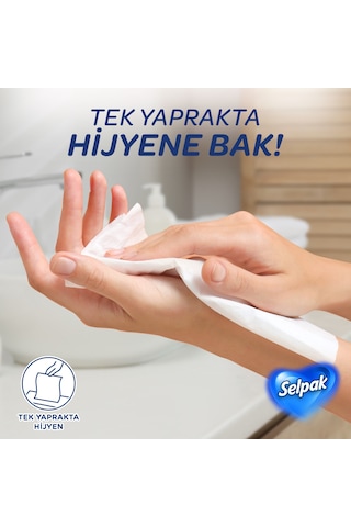 Selpak El ve Yüz Havlusu Kutulu 10 x 80 Yaprak