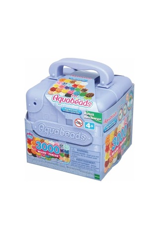 31913 Aquabeads Mega Boncuk Çantası 3000 Parça +4 Yaş Çok Renkli