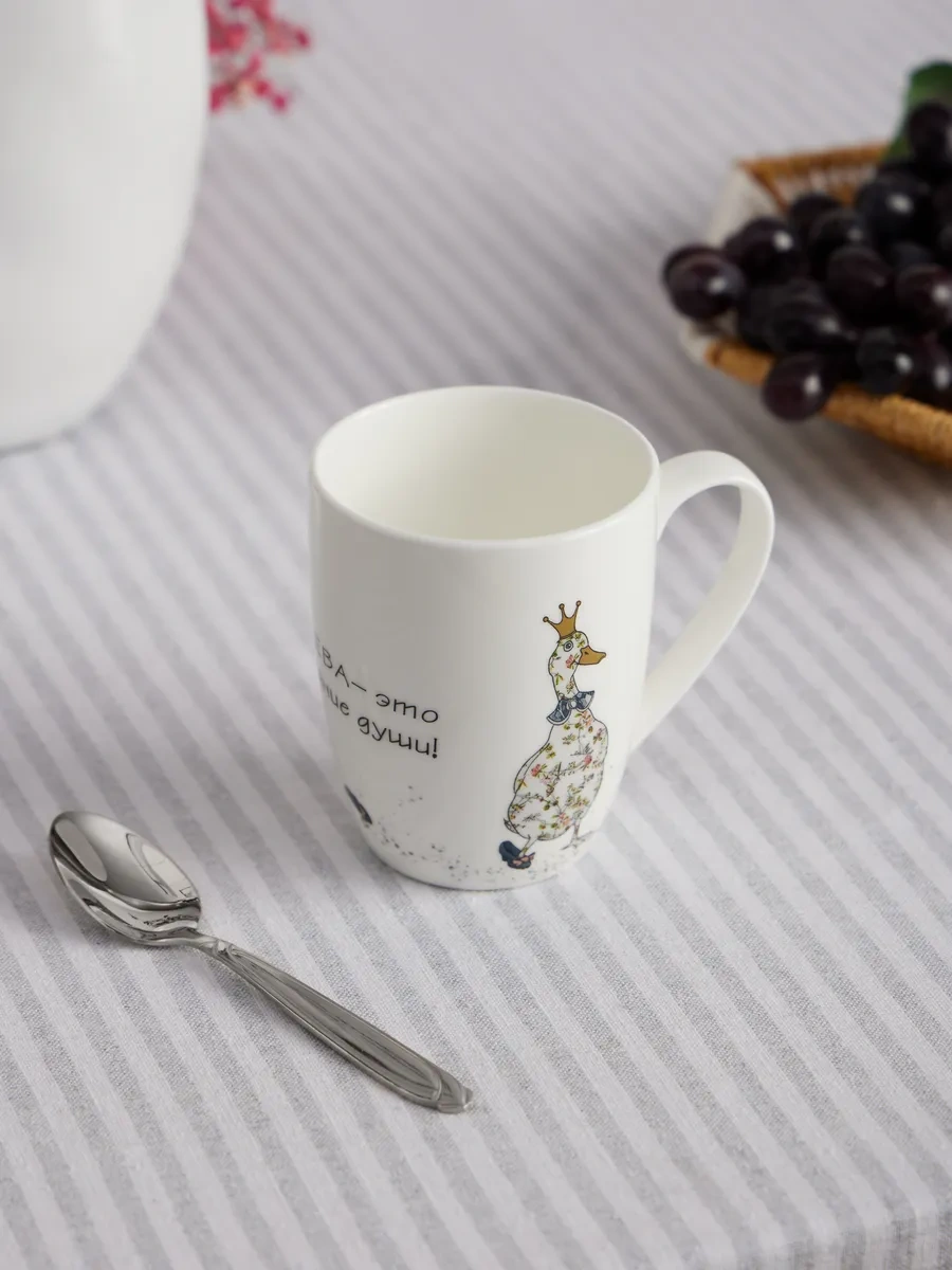 Lefard Family Farm Çay Ve Kahve Kupası, 400 Ml, Porsel 252188643 Beyaz