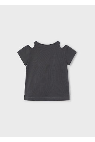 Mayoral Kız Çocuk T-shirt 3056 Gri