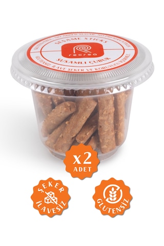 Glutensiz Susamlı Çubuk 2'li