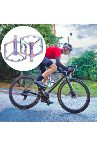 Dolıty 1 Çift Alüminyum Alaşımlı Bisiklet Pedalları Renkli