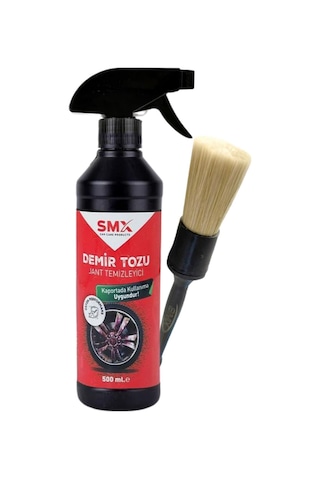 Demir Tozu & Jant Temizleyici 500 Ml. Detay Temizlik Fırçası 23 Cm
