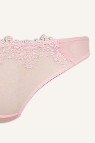 Defacto Dantel Detaylı Tül Brief Külot F7961ax26sppn648 Pembe-pn648