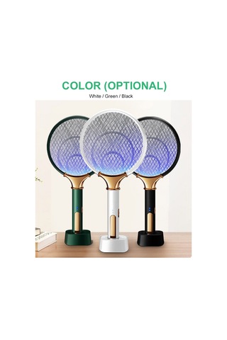 Neevoyu Usb Şarjlı Led Işıklı Evcil Ötücü-öldürücü Kombi: 360-400nm Işık Kaynağı, 1860mah Lityum Pil, Beyaz Renk Beyaz