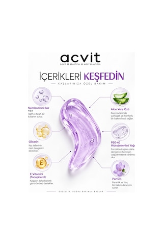 Süper Wax Kaş Sabitleyici Ve Şekillendirici Jel 50 ML